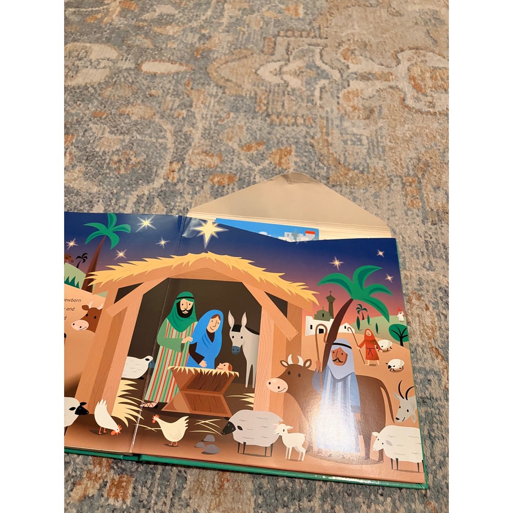 The Christmas Story: Pop-up Nativity Book with Nativity Scene Toddler Kids Book - Picture 6 of 9